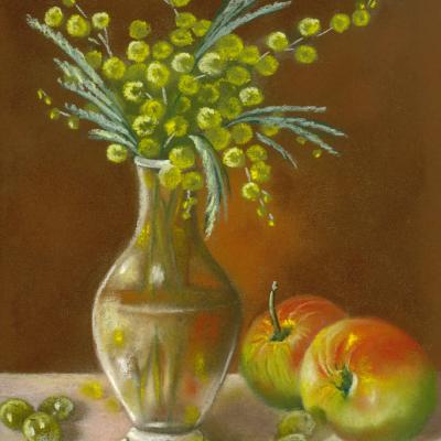 Pastel de Nicole Guyon