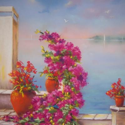 Pastel de Nicole Guyon